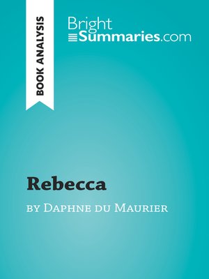 cover image of Rebecca by Daphne du Maurier (Book Analysis)